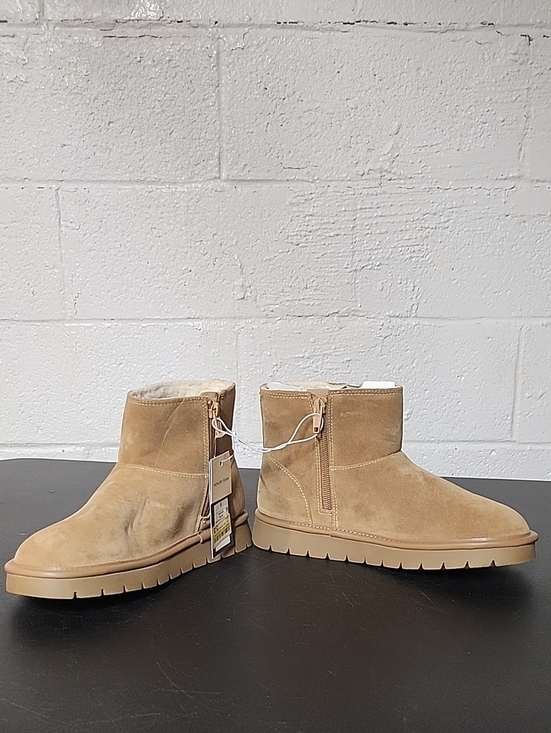 Universal Thread Shoes - Universal Thread May Tan Suede Ankle Booties